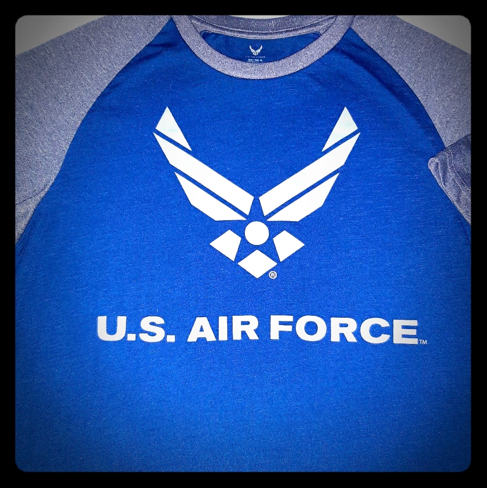 Air Force jersey style t-shirt